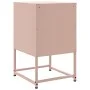 Nachttisch aus rosa Stahl 36x39x60,5 cm von , Nachttische - Ref: Foro24-846460, Preis: 70,85 €, Rabatt: %