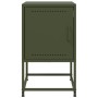 Nachttische, 2 Stück, Olivengrünes Stahl, 36x39x60,5 cm. von , Nachttische - Ref: Foro24-846455, Preis: 82,34 €, Rabatt: %