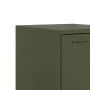 Mesitas de noche 2 unidades acero verde oliva 36x39x60,5 cm de , Mesitas de noche - Ref: Foro24-846455, Precio: 81,43 €, Desc...