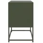 Fernsehmöbel aus olivgrünem Stahl 68,5x39x60,5 cm von , TV-Möbel - Ref: Foro24-846474, Preis: 67,64 €, Rabatt: %