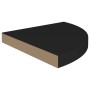 Schwarzes schwebendes Eckregal aus MDF, 35 x 35 x 3,8 cm von vidaXL, Regale und Regale - Ref: Foro24-323919, Preis: 27,81 €, ...