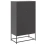 Aparador de acero negro 68,5x38,5x123,5 cm de , Aparadores - Ref: Foro24-846488, Precio: 142,94 €, Descuento: %