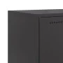 Aparador de acero negro 68,5x38,5x123,5 cm de , Aparadores - Ref: Foro24-846488, Precio: 142,94 €, Descuento: %