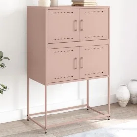 Rosa Stahlschrank 68,5x38,5x107 cm von , Sideboards - Ref: Foro24-846483, Preis: 96,75 €, Rabatt: %