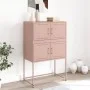 Rosa Stahlschrank 68,5x38,5x107 cm von , Sideboards - Ref: Foro24-846483, Preis: 96,75 €, Rabatt: %