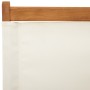 Sillas jardín plegables 8 uds tela madera maciza y tela crema by , Garden chairs - Ref: Foro24-3214639, Price: 453,94 €, Disc...