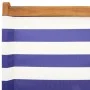 Sillas jardín plegables 6 uds madera maciza tela azul blanco by , Garden chairs - Ref: Foro24-3214653, Price: 314,04 €, Disco...