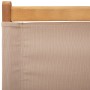 Sillas de jardín plegables 8 uds madera maciza y tela taupe by , Garden chairs - Ref: Foro24-3214645, Price: 415,84 €, Discou...