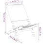 Faltbare Gartenstühle, 8 Stück, Massivholz und taupefarbener Stoff von , Gartenstühle - Ref: Foro24-3214645, Preis: 408,16 €,...