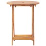 Juego de bistro de 3 piezas ratán PE y madera maciza gris von , Gartensets - Ref: Foro24-3281791, Preis: 178,74 €, Rabatt: %