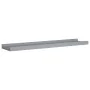 Shelf for photo frames 2 units MDF gray 60x9x3 cm by vidaXL, Shelves and shelves - Ref: Foro24-323935, Price: 19,78 €, Discou...