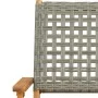 Juego de bistro de 3 piezas ratán PE y madera maciza gris von , Gartensets - Ref: Foro24-3281803, Preis: 187,61 €, Rabatt: %