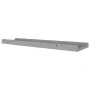 Shelf for photo frames 2 units MDF gray 60x9x3 cm by vidaXL, Shelves and shelves - Ref: Foro24-323935, Price: 19,78 €, Discou...