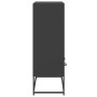 Aparador de acero negro 68x39x111,5 cm de , Aparadores - Ref: Foro24-846602, Precio: 93,47 €, Descuento: %