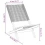 8 verstellbare Gartenstühle aus massivem Akazienholz in Schwarz von , Gartenstühle - Ref: Foro24-3214630, Preis: 416,51 €, Ra...
