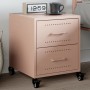 Mesita de noche acero rosa 36x39x43,5 cm by , Nightstands - Ref: Foro24-846628, Price: 55,13 €, Discount: %