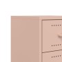 Mesita de noche acero rosa 36x39x43,5 cm by , Nightstands - Ref: Foro24-846628, Price: 55,13 €, Discount: %