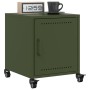 Mesitas de noche 2 unidades acero verde oliva 36x39x43,5 cm de , Mesitas de noche - Ref: Foro24-846623, Precio: 75,49 €, Desc...