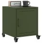 Mesitas de noche 2 unidades acero verde oliva 36x39x43,5 cm de , Mesitas de noche - Ref: Foro24-846623, Precio: 74,78 €, Desc...