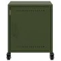 Nachttische, 2 Stück, Olivengrünes Stahl, 36x39x43,5 cm. von , Nachttische - Ref: Foro24-846623, Preis: 74,78 €, Rabatt: %