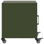 Nachttische, 2 Stück, Olivengrünes Stahl, 36x39x43,5 cm. von , Nachttische - Ref: Foro24-846623, Preis: 75,49 €, Rabatt: %
