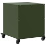 Mesitas de noche 2 unidades acero verde oliva 36x39x43,5 cm de , Mesitas de noche - Ref: Foro24-846623, Precio: 75,49 €, Desc...