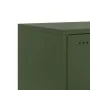 Mesitas de noche 2 unidades acero verde oliva 36x39x43,5 cm de , Mesitas de noche - Ref: Foro24-846623, Precio: 74,78 €, Desc...