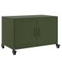 Fernsehmöbel aus olivgrünem Stahl 68x39x43,5 cm von , TV-Möbel - Ref: Foro24-846642, Preis: 76,40 €, Rabatt: %