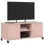 Mueble para TV acero laminado en frío rosa 100,5x39x43,5 cm by , TV Furniture - Ref: Foro24-846663, Price: 92,26 €, Discount: %