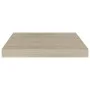 Floating wall shelves 2 pcs MDF oak 40x23x3.8 cm by vidaXL, Shelves and shelves - Ref: Foro24-323869, Price: 27,70 €, Discoun...