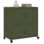 Olivgrüner Stahlschrank 68x39x72 cm von , Sideboards - Ref: Foro24-846654, Preis: 119,38 €, Rabatt: %