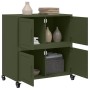 Olivgrüner Stahlschrank 68x39x72 cm von , Sideboards - Ref: Foro24-846654, Preis: 112,37 €, Rabatt: %