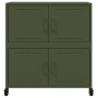 Olivgrüner Stahlschrank 68x39x72 cm von , Sideboards - Ref: Foro24-846654, Preis: 112,37 €, Rabatt: %