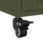 Aparador de acero verde oliva 68x39x72 cm de , Aparadores - Ref: Foro24-846654, Precio: 116,64 €, Descuento: %