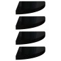 Eckregale, 4 Stück, glänzendes schwarzes MDF, 35 x 35 x 3,8 cm von vidaXL, Regale und Regale - Ref: Foro24-323912, Preis: 61,...