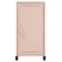 Aparador de acero rosa 36x39x72 cm by , Sideboards - Ref: Foro24-846675, Price: 64,86 €, Discount: %