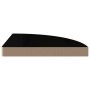 Eckregale, 4 Stück, glänzendes schwarzes MDF, 35 x 35 x 3,8 cm von vidaXL, Regale und Regale - Ref: Foro24-323912, Preis: 61,...