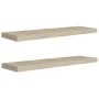 Floating wall shelves 2 pcs MDF oak 90x23.5x3.8 cm by vidaXL, Shelves and shelves - Ref: Foro24-323881, Price: 47,53 €, Disco...