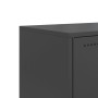 Schwarzer TV-Schrank aus Stahl, 100,5x39x60,5 cm. von , TV-Möbel - Ref: Foro24-846512, Preis: 94,21 €, Rabatt: %