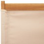 Sillas de jardín plegables 4 uds madera maciza y tela beige de , Sillas de jardín - Ref: Foro24-3214647, Precio: 302,60 €