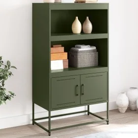 Olivgrüner Stahlschrank 68,5x38,5x123,5 cm von , Sideboards - Ref: Foro24-846504, Preis: 128,32 €, Rabatt: %