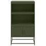 Olivgrüner Stahlschrank 68,5x38,5x123,5 cm von , Sideboards - Ref: Foro24-846504, Preis: 130,01 €, Rabatt: %