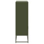 Olivgrüner Stahlschrank 68,5x38,5x123,5 cm von , Sideboards - Ref: Foro24-846504, Preis: 130,01 €, Rabatt: %