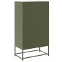 Olivgrüner Stahlschrank 68,5x38,5x123,5 cm von , Sideboards - Ref: Foro24-846504, Preis: 130,01 €, Rabatt: %
