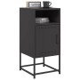 Nachttische, 2 Stück, Schwarz, aus Stahl, 36x39x78 cm. von , Nachttische - Ref: Foro24-846567, Preis: 112,45 €, Rabatt: %