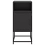 Nachttische, 2 Stück, Schwarz, aus Stahl, 36x39x78 cm. von , Nachttische - Ref: Foro24-846567, Preis: 112,45 €, Rabatt: %