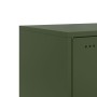 Nachttisch aus olivgrünem Stahl, 36x39x78 cm. von , Nachttische - Ref: Foro24-846586, Preis: 89,49 €, Rabatt: %