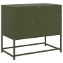 Fernsehmöbel aus olivgrünem Stahl 68x39x60,5 cm von , TV-Möbel - Ref: Foro24-846552, Preis: 68,59 €, Rabatt: %