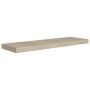 Floating wall shelves 4 units oak color MDF 80x23.5x3.8cm by vidaXL, Shelves and shelves - Ref: Foro24-323879, Price: 64,03 €...