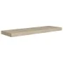 Floating wall shelves 4 units oak color MDF 80x23.5x3.8cm by vidaXL, Shelves and shelves - Ref: Foro24-323879, Price: 65,92 €...